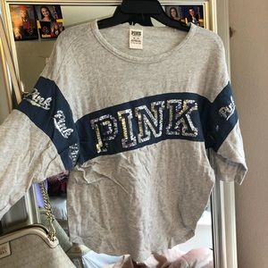 VS Pink sparkly top